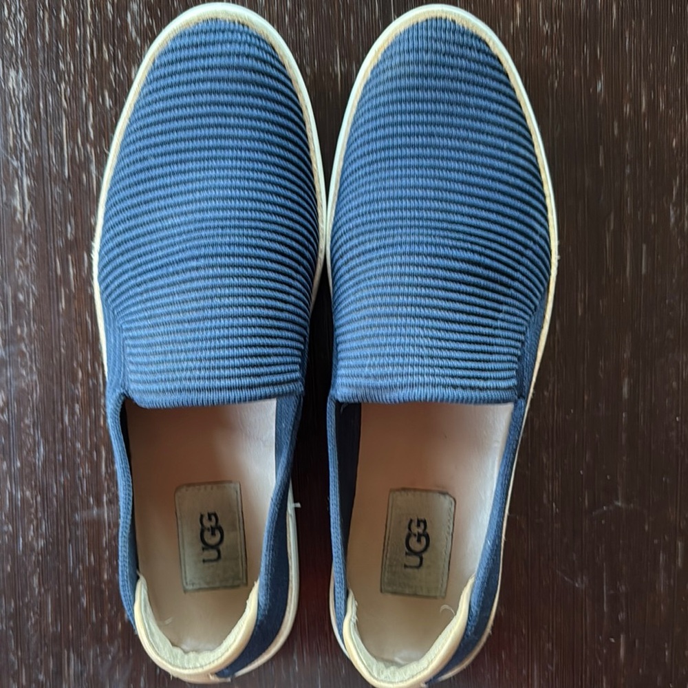 UGG Blue Loafers Slip-On Shoes Casual Comfort